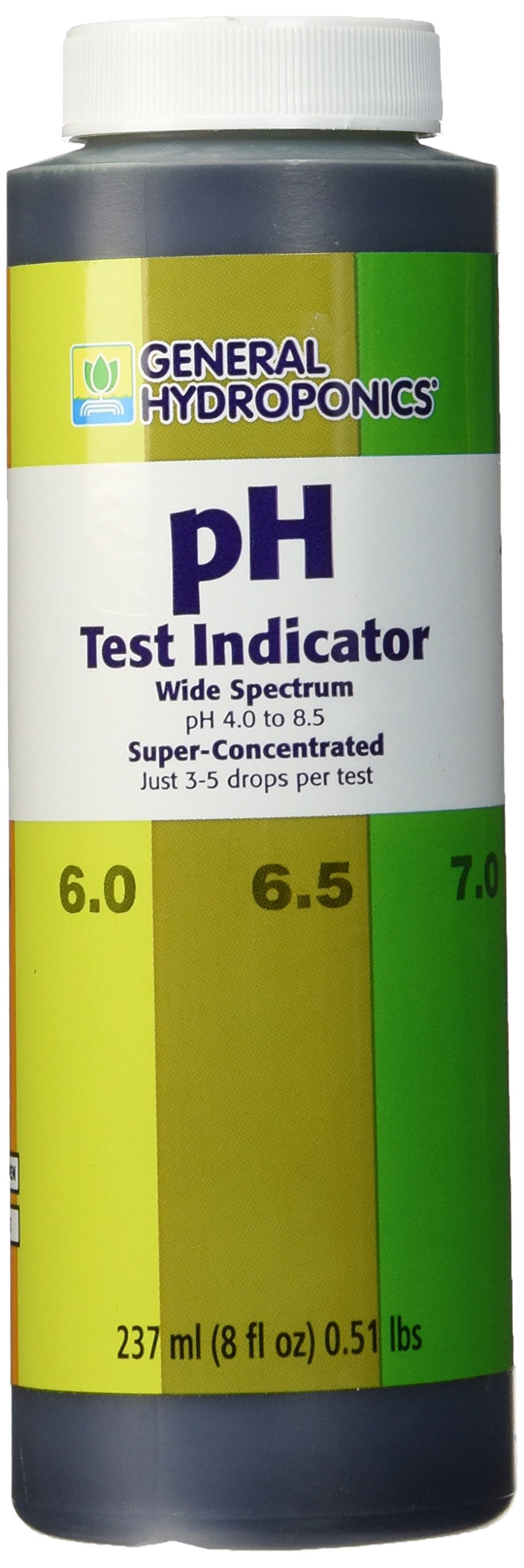 General Hydroponics GH1516 Indicator Fertilizer, 8Ounce, Purple ph