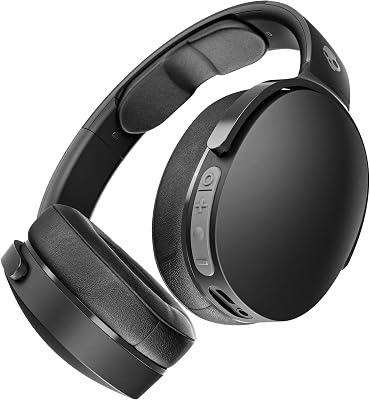 Auscultadores Bluetooth sem fios Hesh EVO Over-Ear, isolamento acústico, 36 horas de autonomia, design dobrável leve - Preto