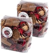 IKEA STORTSKON Scented Potpourri Red Brown Berries Set of 2 x 90g Bags view 1