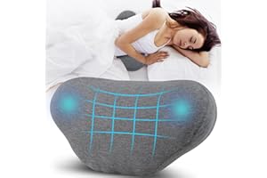 HAPICLODY Lumbar Support Pillow for Sleeping Memory Foam Lumbar Pillow for Lower Back Pain Relief Back Support Pillow for Side,Back and Stomach Sleepers- Ergonomic Bed Wedge Bolster Pillow Bed Rest Pillow