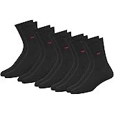 Navy Sport Men's Solid Cushion Comfort Cotton Crew Socks, Pack of 5 Pairs (Shoe Size: 5-12)