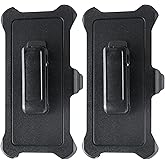 [2 Pack] iPhone 16 Pro (6.1") Replacement Belt-Clip Holster Compatible with Otterbox Defender Series Case