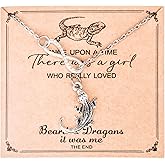 Kivosliviz Bearded Dragon Gift for Women Necklace Christmas Bearded Dragon Lovers Gifts