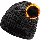 Oversize XL XXL Wool Beanie Hat for Men Big Head Merino Wool Knit Ski Skull Cap Large Size Winter Hats for Men Women