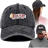 Funds R' Low need a sugar daddy Funny Printed Cotton Baseball Cap Adjustable Retro Washed Lightweight and Breathable Unisex Adult Humor Gag Sun Hat, Gifts for family Men Women Friend Bestie Coworker