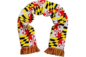 TRADITION SCARVES MT Knitted Scarf - Reversible State Flag Special Edition