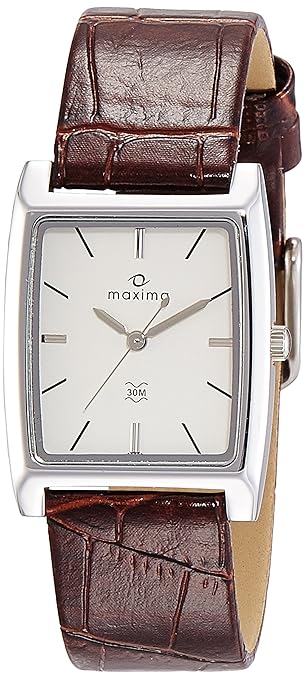 Casual Analog White Dial Mens Watch -NK3120SL01