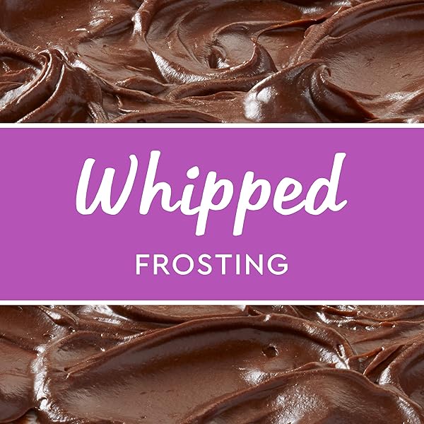 DUNCAN HINES WHIPPED CHOCOLATE FLAVORED FROSTING, 14 OZ.