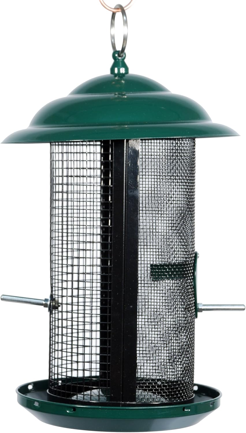 Amazon Com Woodlink Thistle And Seed Mesh Bird Feeder Wild