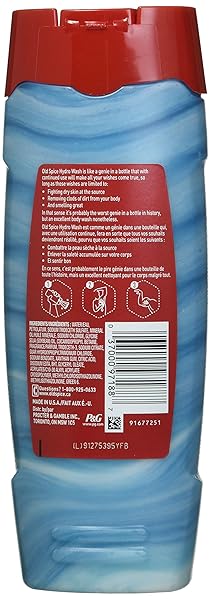 OLD SPICE HYDRO WASH BODY WASH HARDEST WORKING COLLECTION PURE SPORT PLUS 16 OZ, 0.9 POUND