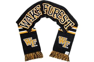 Tradition Scarves Wake Forest Scarf - WFU Demon Deacons Classic Knitted