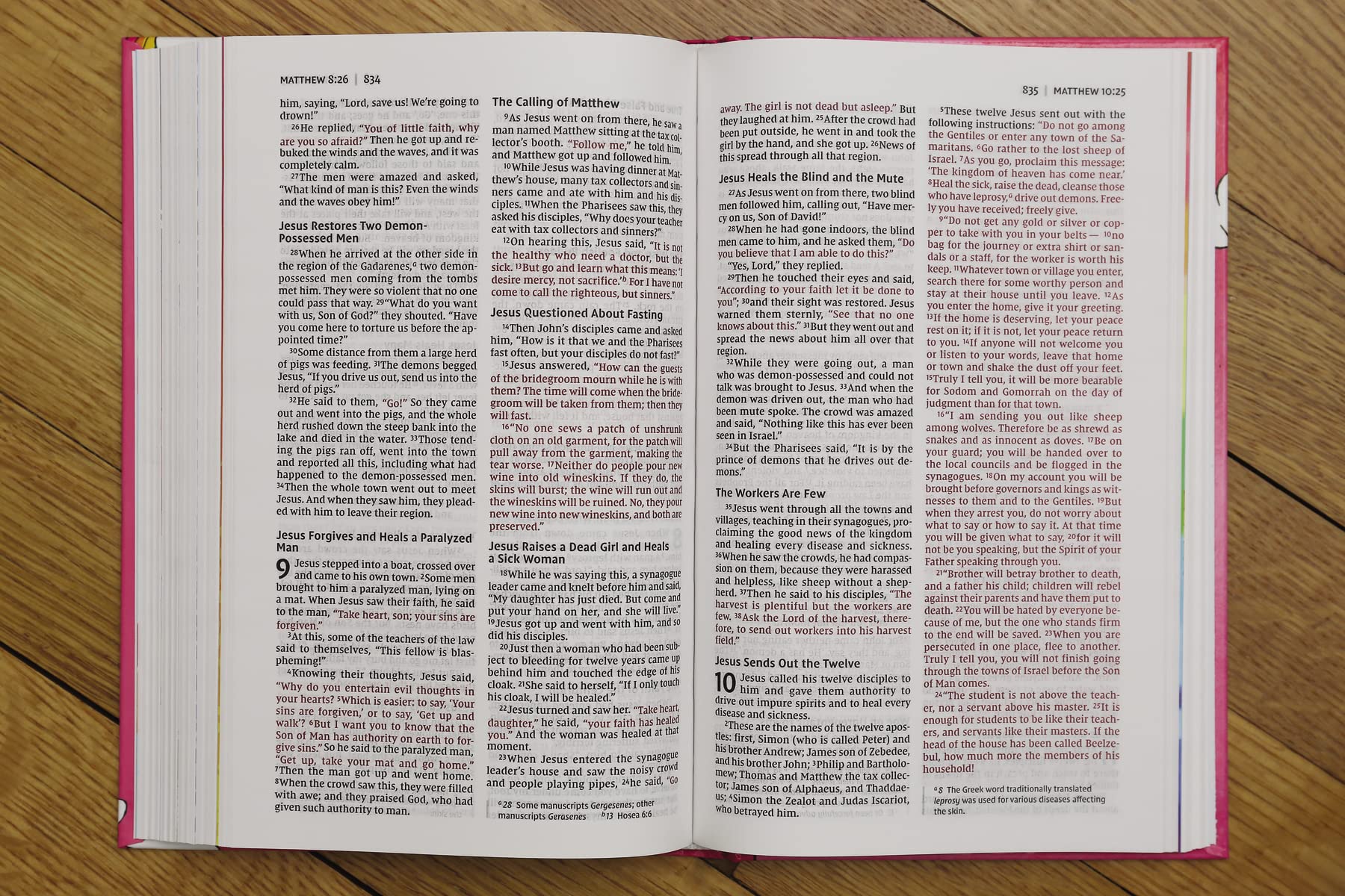 NIV, God's Rainbow Holy Bible, Hardcover, Comfort Print NIV, God's Rainbow Holy Bible, Hardcover, Comfort Print Hardcover