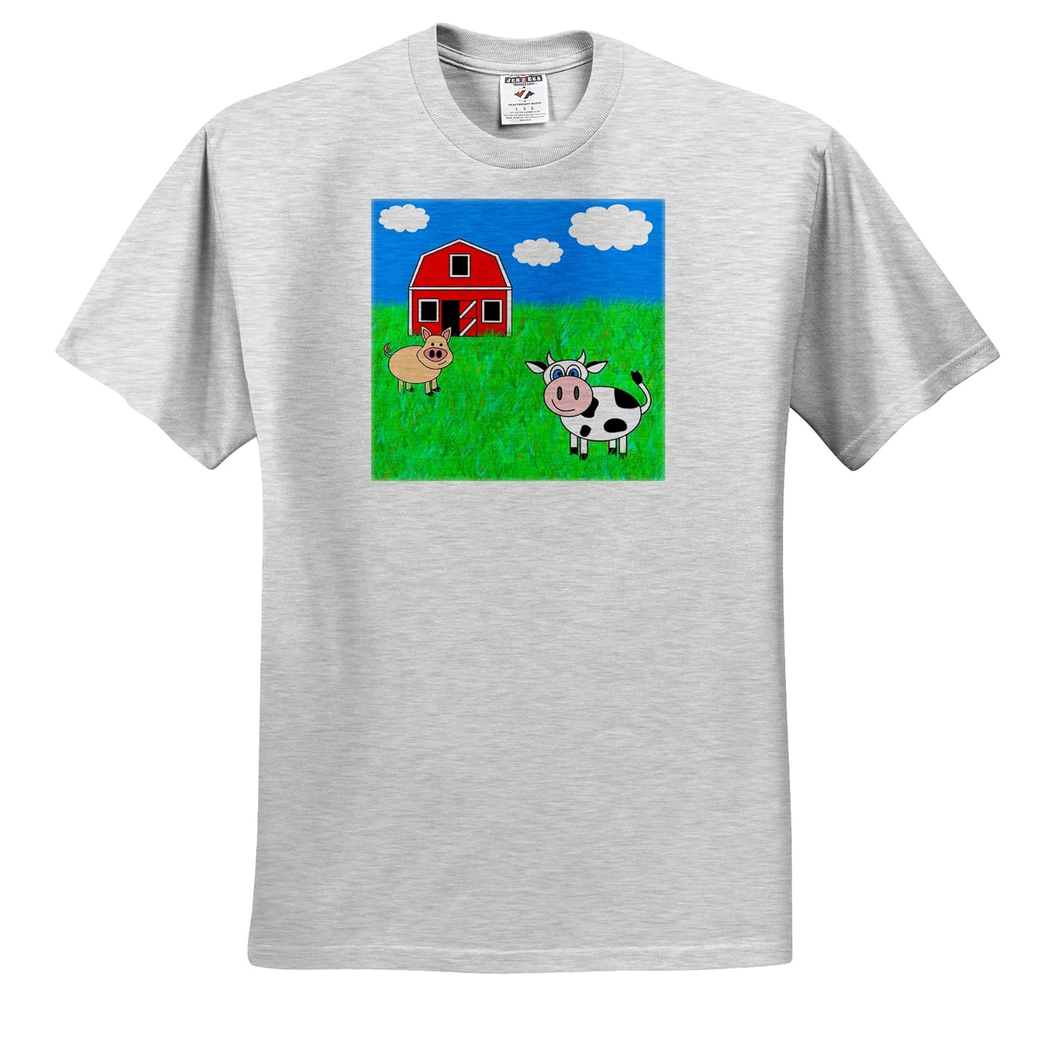 Amazon Com Janna Salak Designs Farm Animals On The Farm Cow