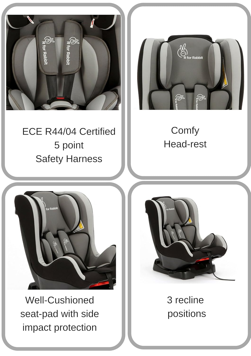 r for rabbit jack n jill convertible car seat