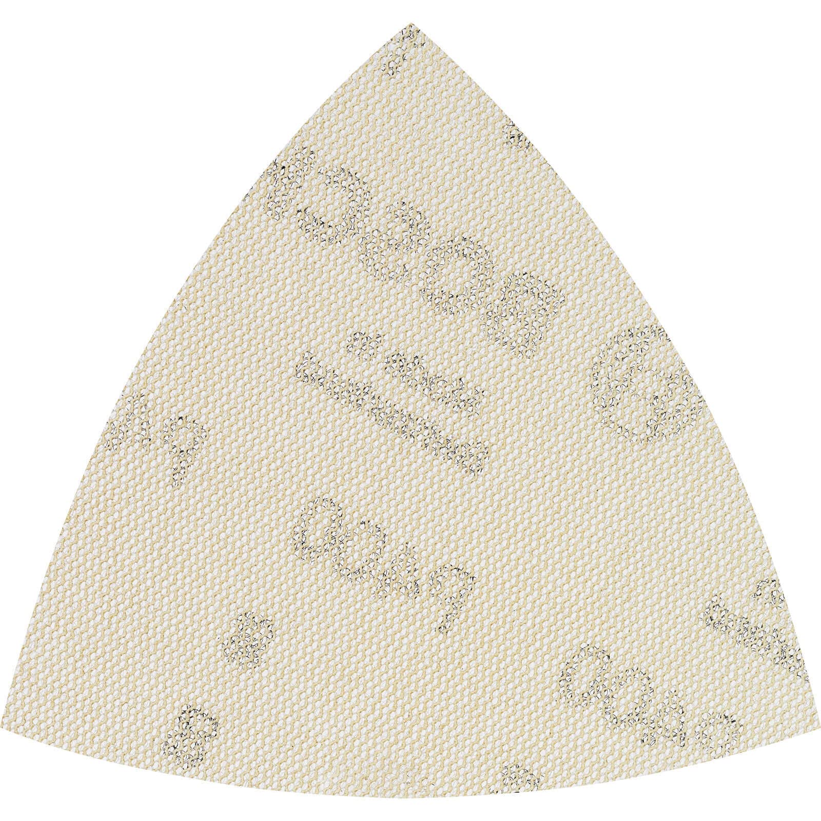 Bosch Professional Set of 5 Triangular Sanding Pads M480 Best for Wood and Paint (Wood and Paint, Ø 115 mm, grit G400, Accessories for Delta Sander)