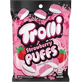 Trolli, Strawberry Puffs, Gummi Candy, 4.25 Ounce