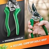 GRÜNTEK Professional Bypass Secateurs 20 mm Cut SK5 Blade 48 mm view 4