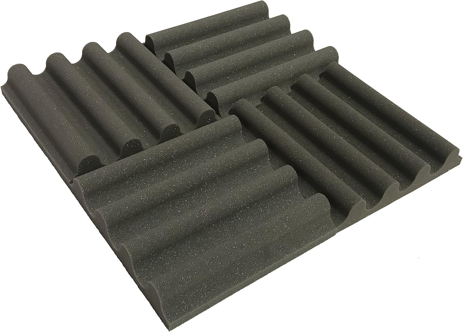 Advanced Acoustics 12" Mini Wave Acoustic Studio Treatment Foam 12 Tile Pack (1.1sqm) - Image 3