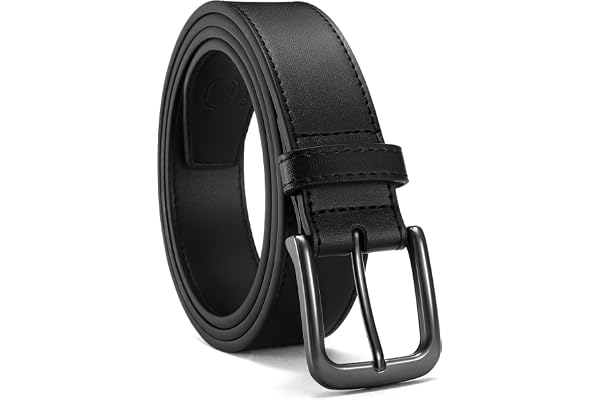 CHAOREN Mens Belts Leather - 35mm Casual Genuine Leather Belts for Men | Premium Leather, Comfortable Adjustable Fit, Classic