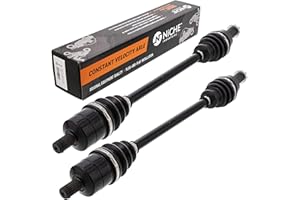 NICHE Front CV Axle Half Drive Shaft for Polaris Ranger 500 XP 700 Crew 800 1332856 1332606 2 Pack