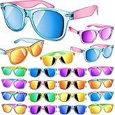 GIFTINBOX 16 Pack Kids Sunglasses Bulk Party Favor, Valentines Day Gifts Neon Sunglasses for Boys Girls Goody Bag Stuffers, Beach Pool Birthday Party Favors for Kids 3-8