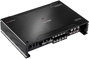 Kenwood X802-5 eXcelon 5 Channel 1600 Watts Max Power Car Audio Amplifier