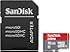 SanDisk Ultra 16GB Ultra Micro SDHC UHS-I/Class 10 Card with Adapter (SDSQUNC-016G-GN6MA)