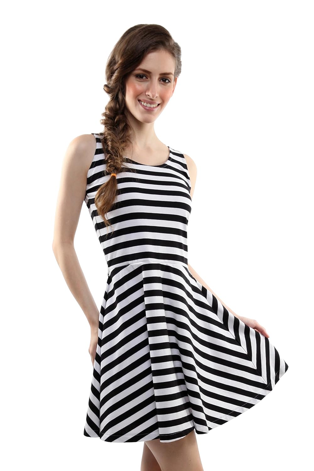 miss chase women's cotton skater dress