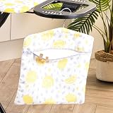 Beldray Lemon Print Peg Bag 33 x 30 cm Hang on Line Indoor Outdoor view 4