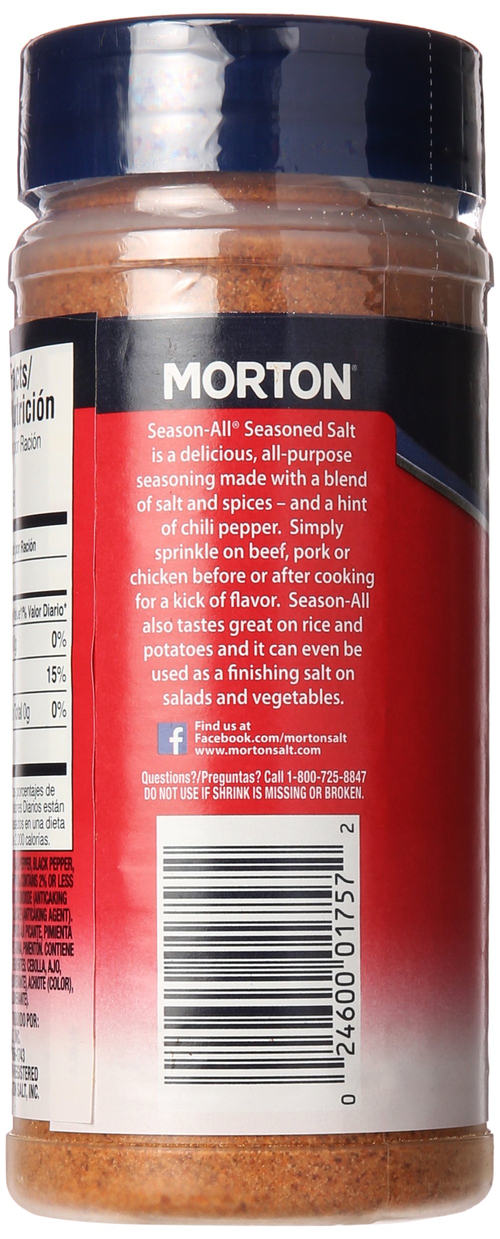 Morton SeasonAll Seasoned Salt, 16 Ounce Buy Online in UAE