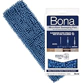 Bona Microfiber Sweeping Pad for Multi-Surface Floors - For Use With Bona Mops - Attracts, Picks Up Pet Hair, Fur, and Dander - Wood, Stone, Tile, Laminate, and Vinyl Floors
