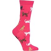 Hot Sox Women's Fun Cocktail Crew Socks-1 Pair Pack-Happy Hour Cool &amp; Funny Gifts