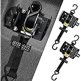 Retractable Ratchet Straps Truck Bed Tie Down Straps Ratchet Compatible with 2022-2025 Ford Maverick 2PCS 2024 Maverick Accessories