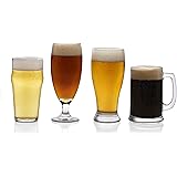 Libbey Craft Brews 4-piece Assorted Beer Drinkware Glass Set