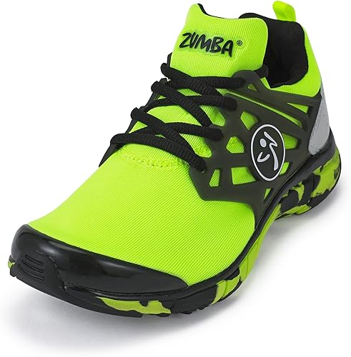 zumba women's fly fusion athletic dance workout sneakers with compression cushioning