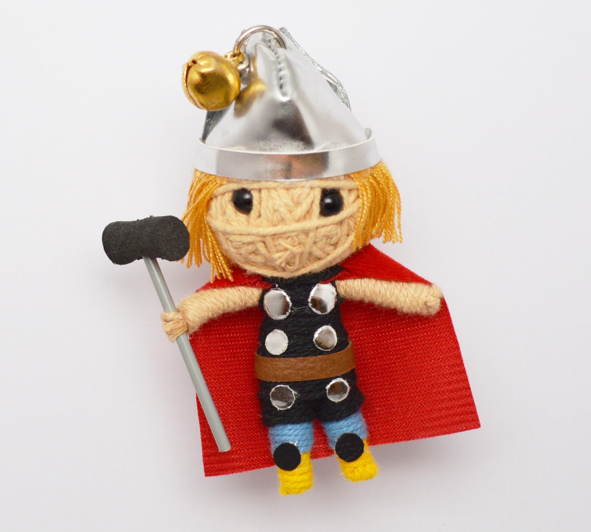 (VD038) Thor Avengers Chris Hemsworth Superhero Voodoo String Doll Keychain by HartShop Voodoo Dolls