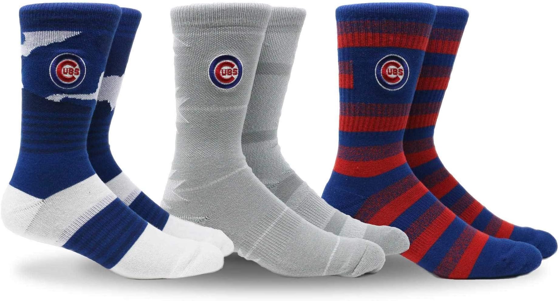 PKWY by Stance MLB Men's Clubhouse Collection 3-Pack Socks