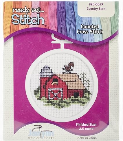 Amazon Com Counted Cross Stitch Kit Noel