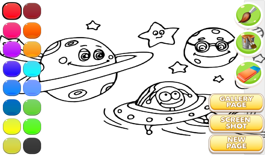 Amazon.com: Planet Coloring Book: Appstore for Android