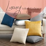 Yorkshire Bedding 2 Pack Velvet Cushion Covers 18x18 Inches Dark Grey view 8