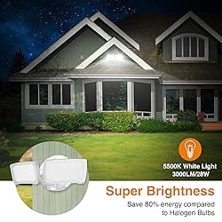LEPOWER 3000LM Flood Light Outdoor, Switch