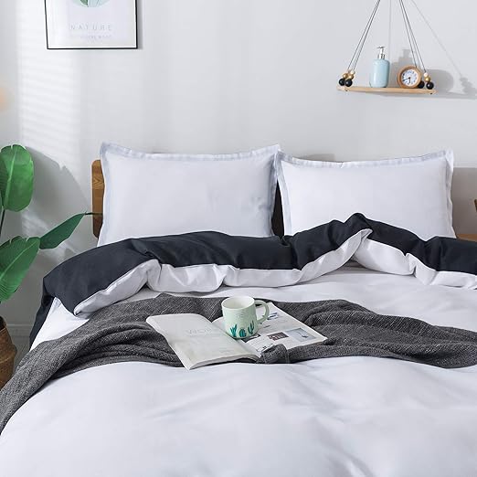 Amazon Com Tealp Bridal White Duvet Cover Ball Fringe Cotton