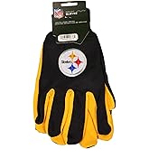 McArthur 9960690676 Pittsburgh Steelers Two Tone Adult Size Glove