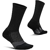 Feetures Merino 10 Max Cushion Crew Sock - Wool Socks for Women & Men