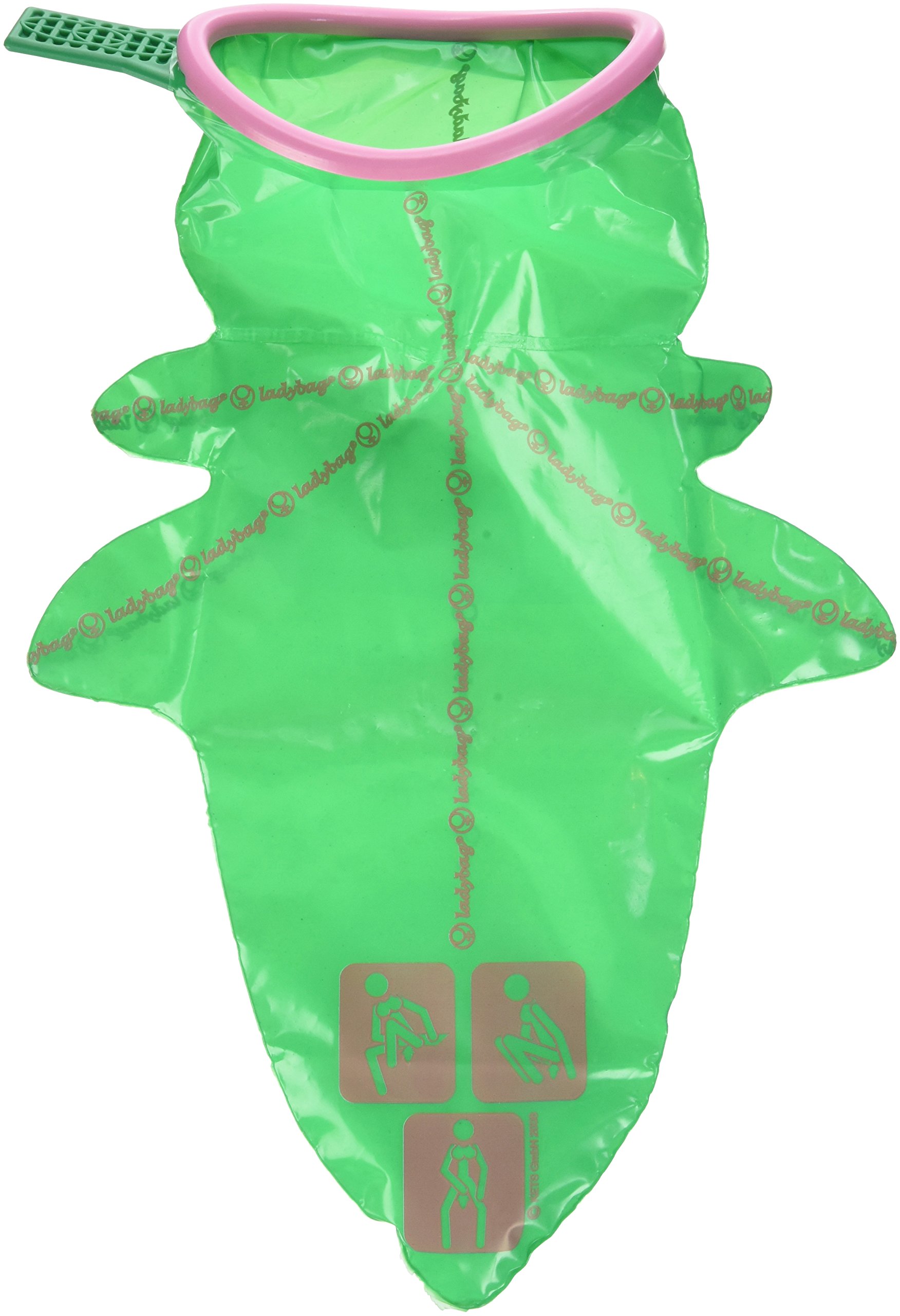 Ladybag Disposable Pocket Travel Urinal Toilet Bag for Women