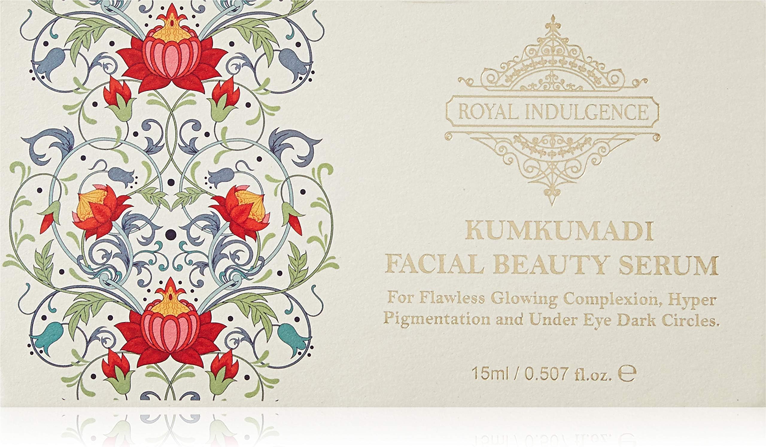 royal indulgence kumkumadi facial beauty serum 15ml - improves skin complexion, reduces dark circles, pigmentation - Set of 3