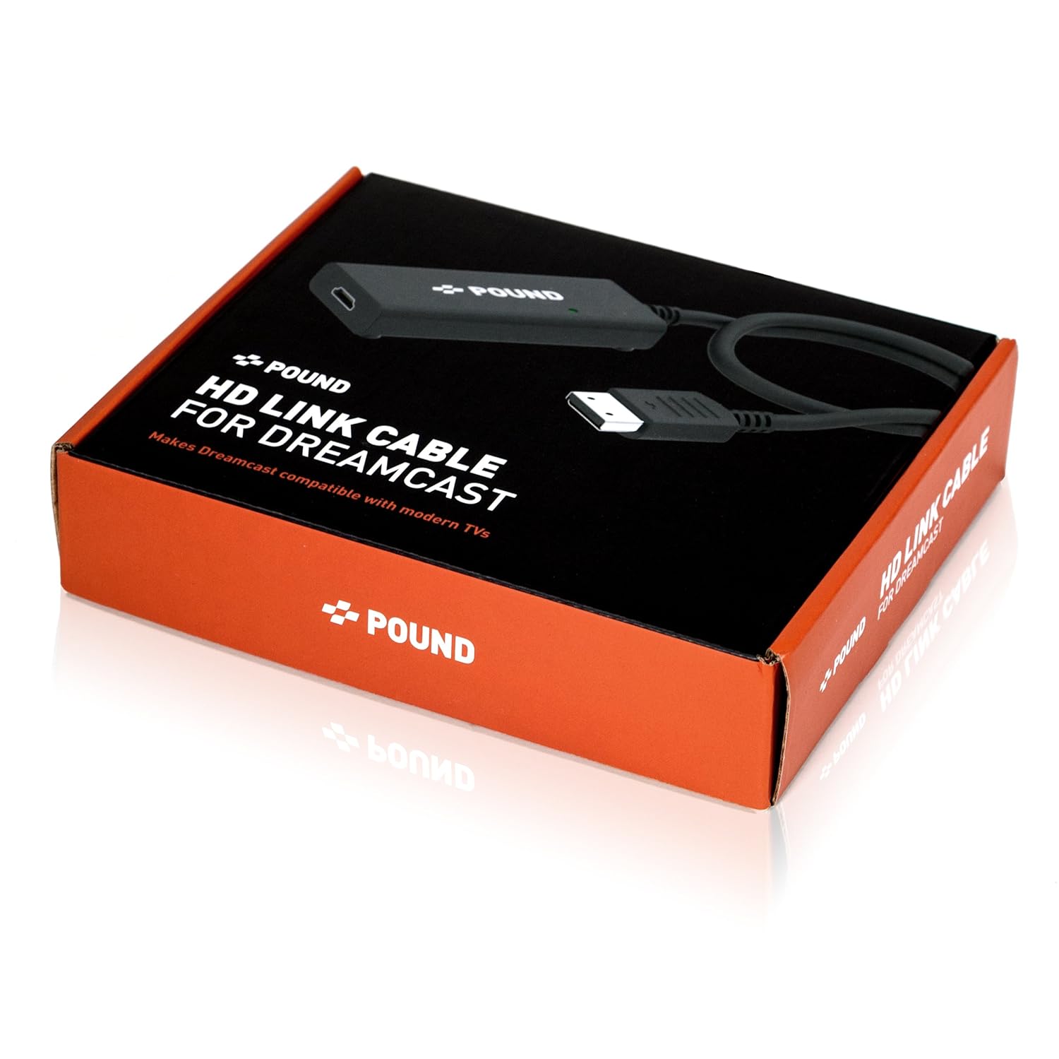 Pound HD Link Cable for Sega Dreamcast - HDMI Cable Converts Native VGA Signal for HD Video Quality and Accurate Colors On 4K TV with Dreamcast: Video Games
