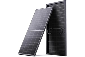 Callsun N-Type 16BB 200W Bifacial Solar Panel, 200 Watt Solar Panel 12V, 25% High Efficiency Monocrystalline PV Module for RV Camper Marine Home Rooftop Power Station Off-Grid Systems (1 Pack 200W)