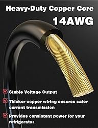 Mellbree 12V/24V DC Power Cord for Car
