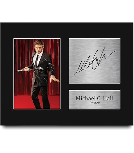 Amazon.com: HWC Trading Dexter Michael C Hall Gifts Printed Signed
